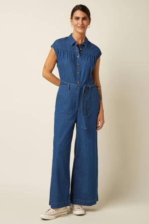 jumpsuit medium blue denim