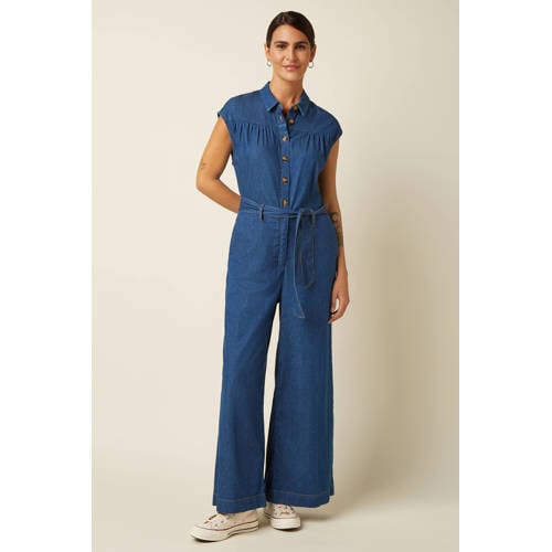 King Louie jumpsuit medium blue denim afbeelding