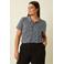 King Louie blouse blauw