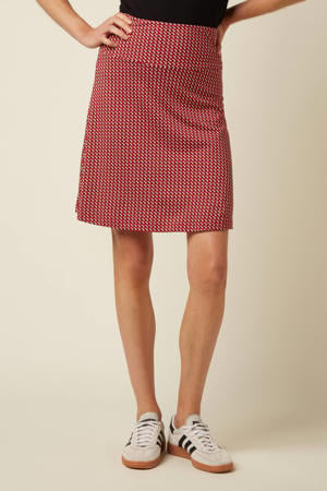 korte rok rood