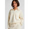 Hunkemöller fleece loungetop gebroken wit