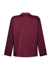 thumbnail: Hunkemöller satijnlook pyjamatop donkerrood
