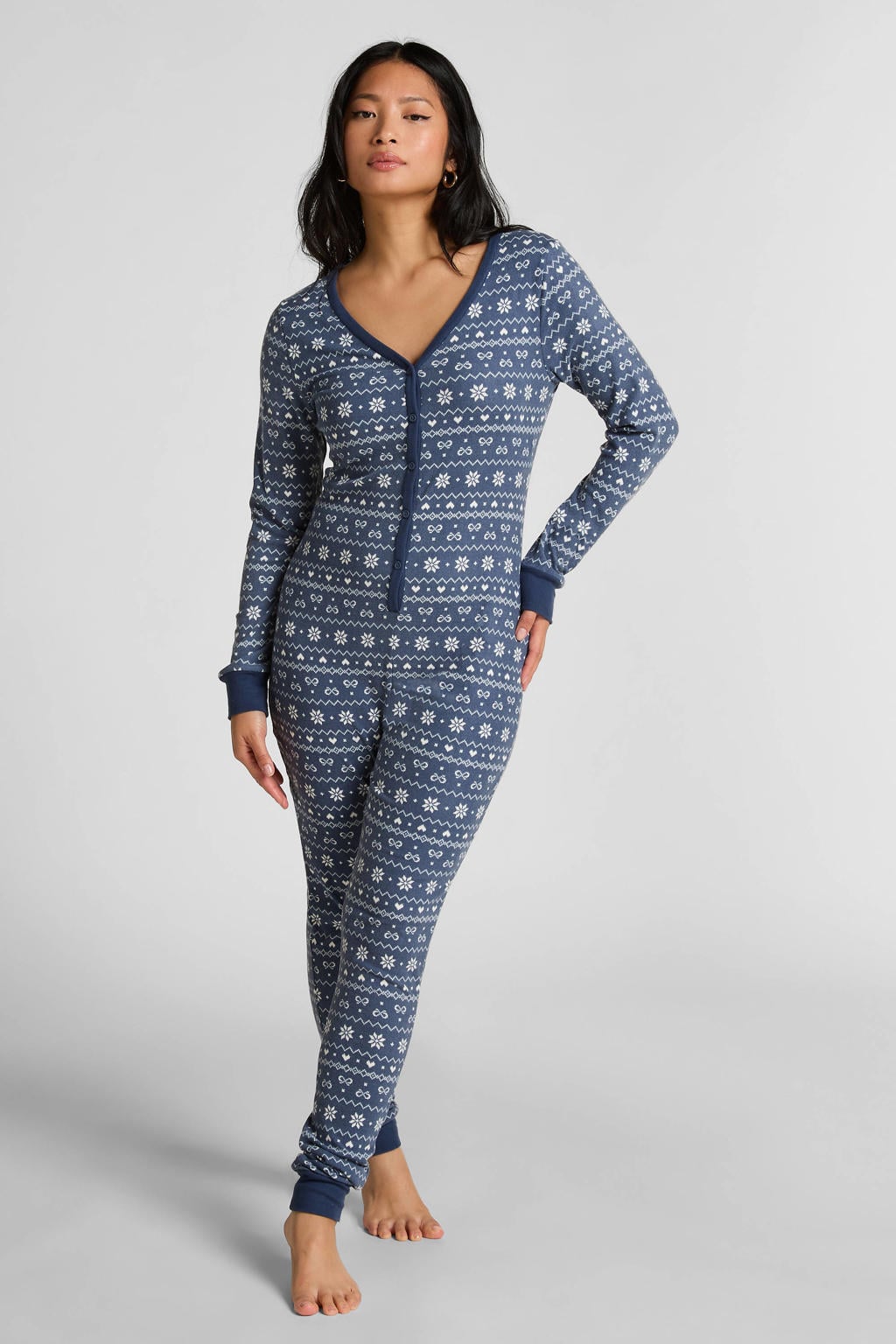 Hunkemöller onesie blauw