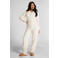 Hunkemöller fleece onesie gebroken wit