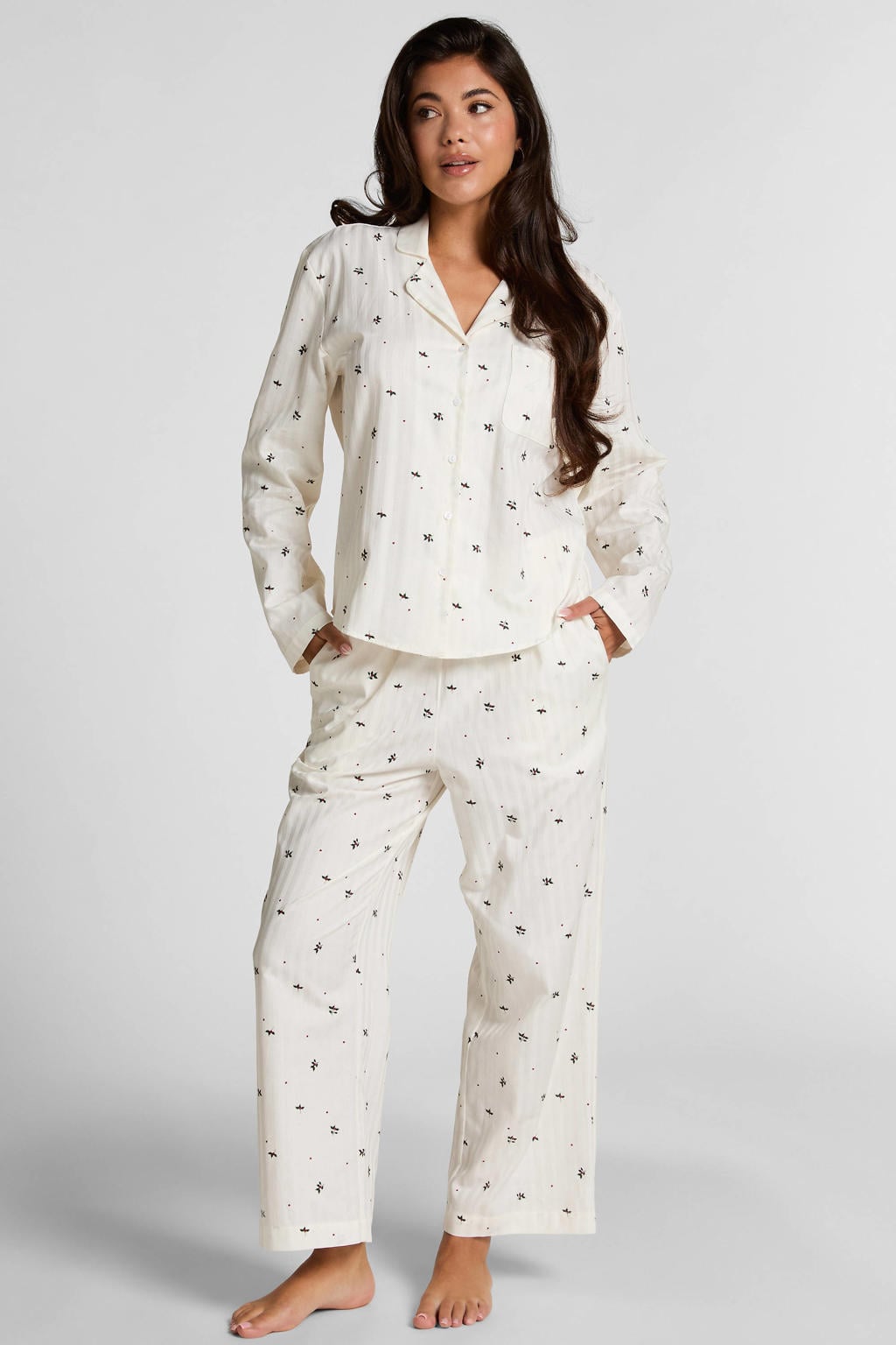 Hunkemöller pyjamabroek wit
