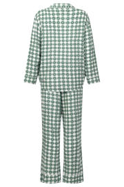 thumbnail: Hunkemöller pyjama groen/wit
