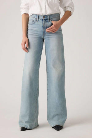 728 HR WIDE LEG jeans light blue denim