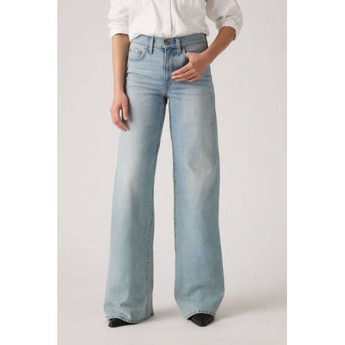 Levi's high waist wide leg jeans afbeelding