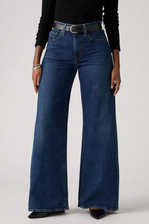 728 HR WIDE LEG jeans dark blue denim
