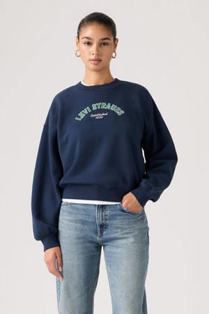 sweater donkerblauw