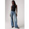 Levi's LOW LOOSE low waist wide leg jeans medium blue denim