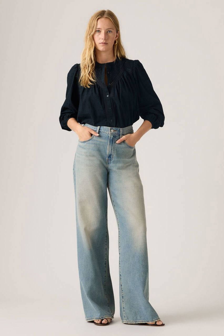 Levi's XL STRAIGHT high waist wide leg jeans | wehkamp