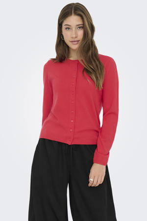 vest rood gebreid