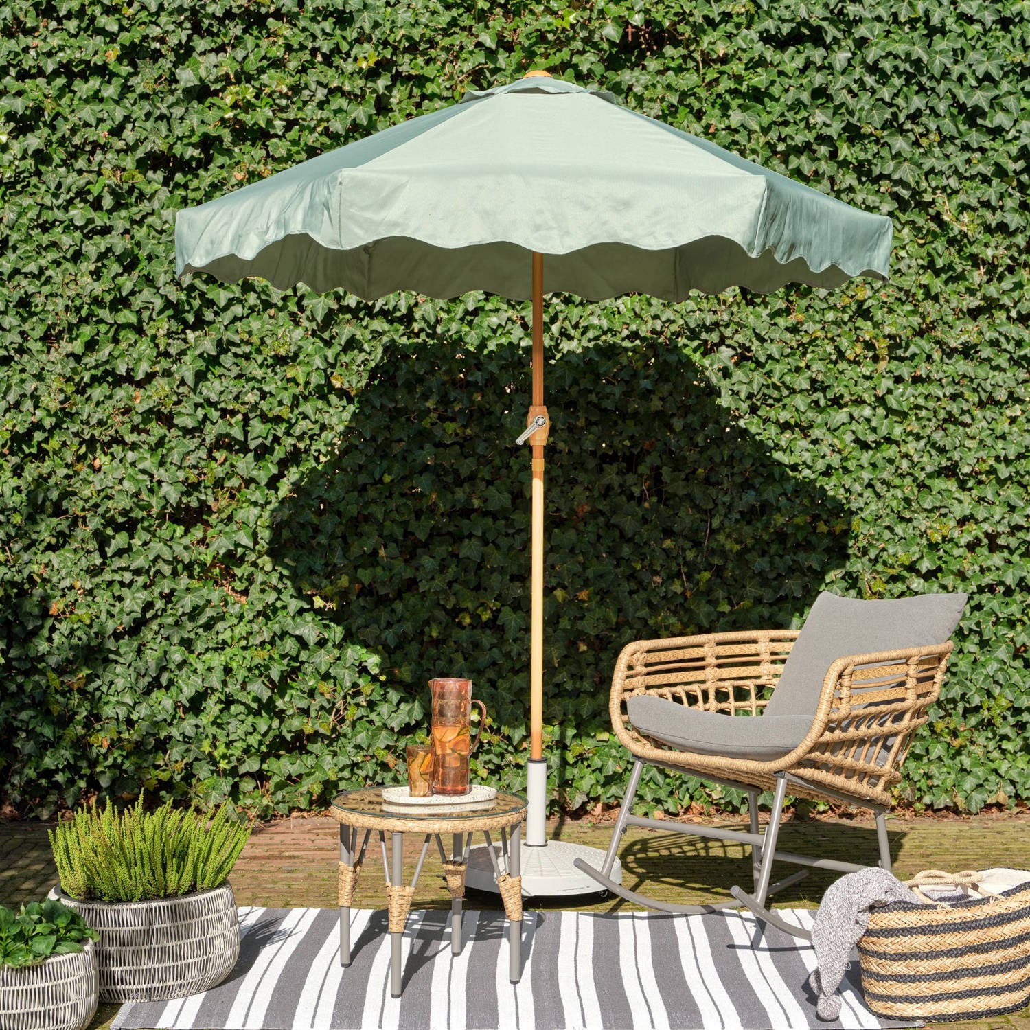 Outdoorliving by Decoris Parasol (220x220x222)