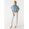 Cup of Joe Denim denim blouse light blue denim