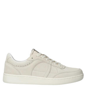 leren sneakers ecru