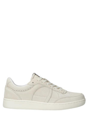 leren sneakers ecru
