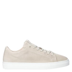 suède sneakers beige