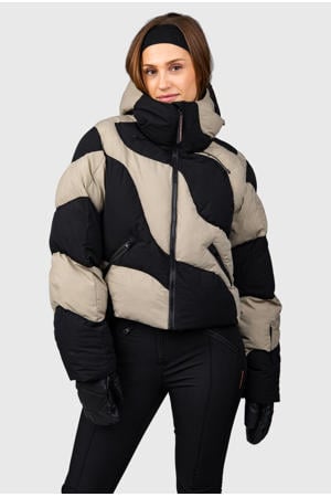 ski-jas Maryski beige/zwart