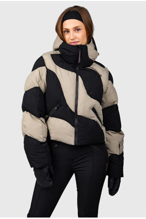 ski-jas Maryski beige/zwart