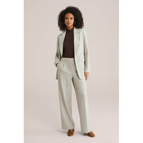 WE Fashion top donkerbruin afbeelding