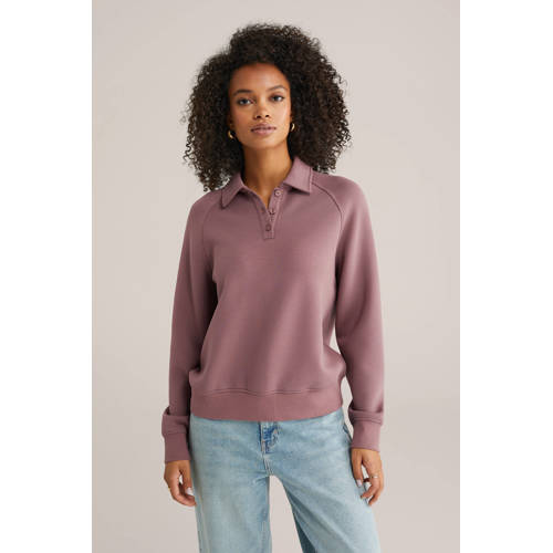 WE Fashion sweater oudroze afbeelding