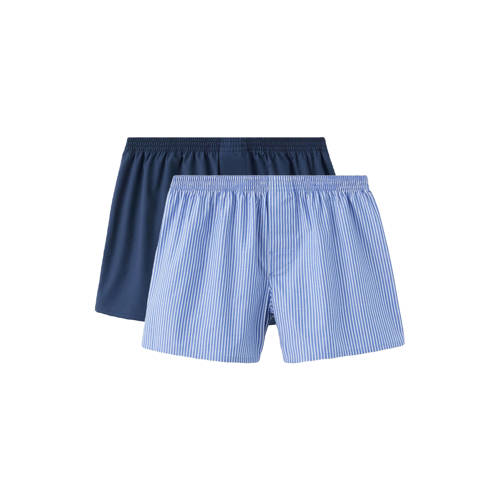 Mango Man zwemshorts (set van 2) blauw afbeelding