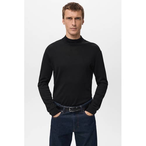 Mango Man longsleeve zwart afbeelding