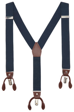 bretels donkerblauw