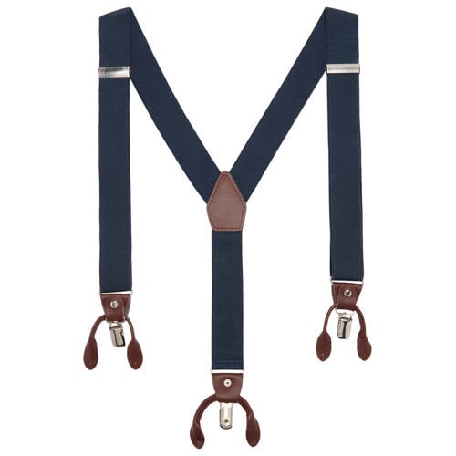 Mango Man bretels donkerblauw afbeelding