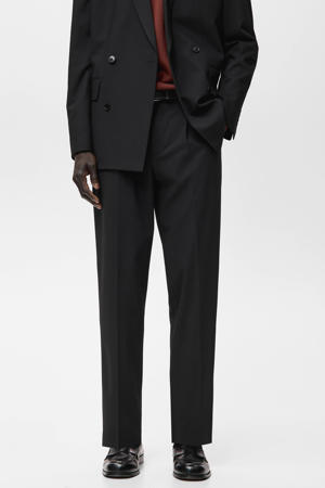 regular pantalon zwart