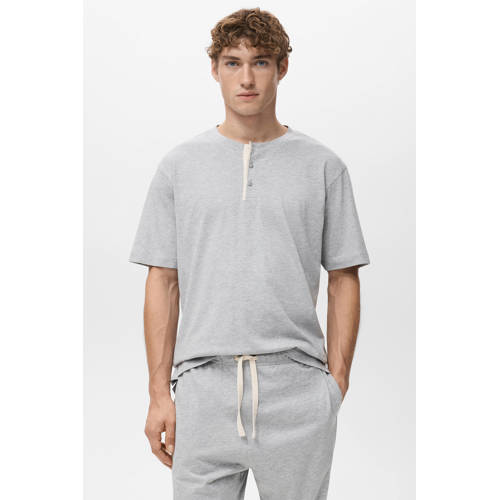 Mango Man pyjama grijs afbeelding