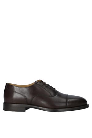 leren veterschoenen bruin