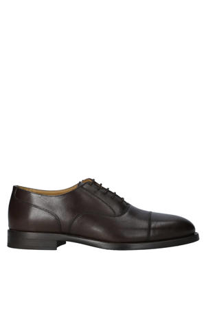 leren veterschoenen bruin