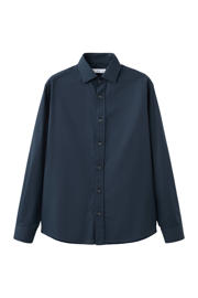 thumbnail: Mango Man slim zakelijk overhemd blauw