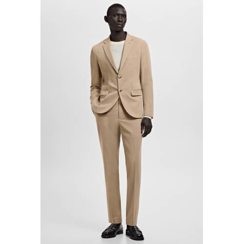Mango Man colbert beige afbeelding