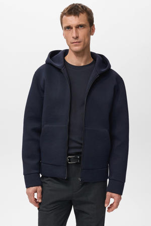 sweatvest donkerblauw