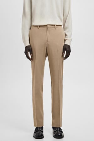 Paris slim pantalon beige