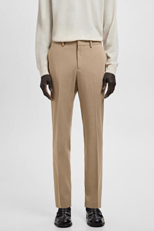 Paris slim pantalon beige
