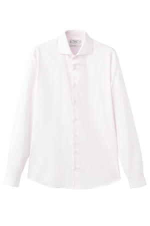 Slim gestreepte casual overhemd roze