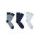 Mango Man sokken met all over print - blauw (set van 3)