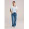 WE Fashion basic T-shirt met katoen - lichtblauw