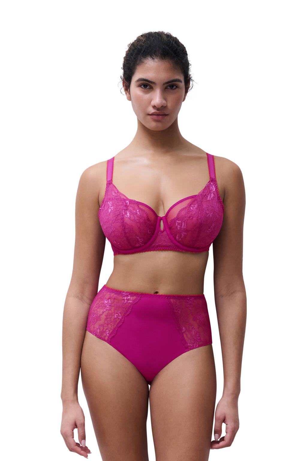 Chantelle Pulp Kiss slip - fuchsia
