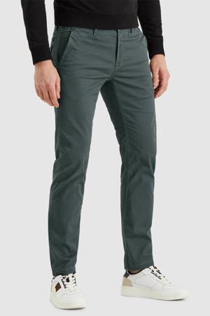 American Classic regular casual broek grijsblauw