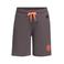Orange Stars sweatshort grijs