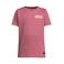 Orange Stars T-shirt met backprint roze