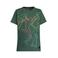 Orange Stars T-shirt donkergroen