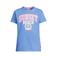 Orange Stars T-shirt blauw