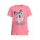 Orange Stars T-shirt roze met pailletten