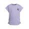 Orange Stars T-shirt lila met pailletten